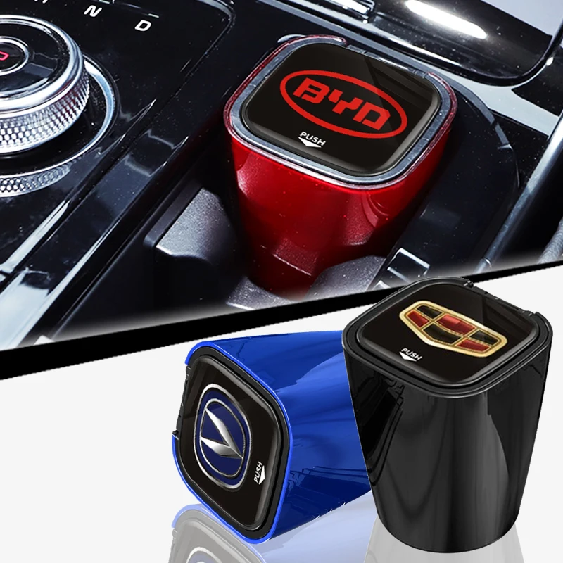 

1pcs Universal Car Ashtray Portable LED Ashtray for Skoda Octavia A7 A5 Rapid Karoq Kodiaq Fabiasuperb 2 Superb Car Accessories