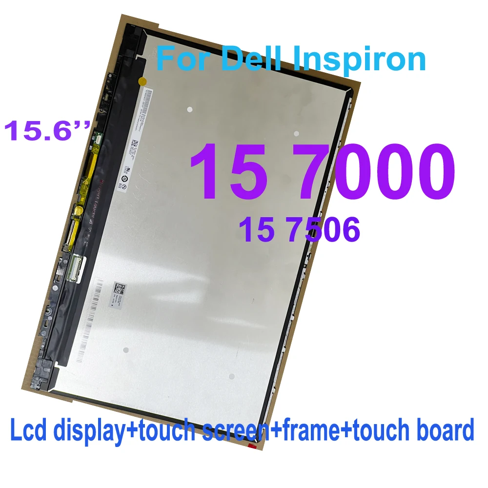 15 6 дюймовый FHD 30pins LCD для Dell Inspiron 7000 7506 Lcd дисплей кодирующий преобразователь
