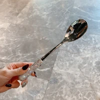 wedding designer cutlery classic high quality kitchen utensils fork spoons luxury dessert breakfast dinner vaisselle tableware
