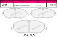 

94251 for ten brake pad H350 MINUBUS PANELVAN CRDI