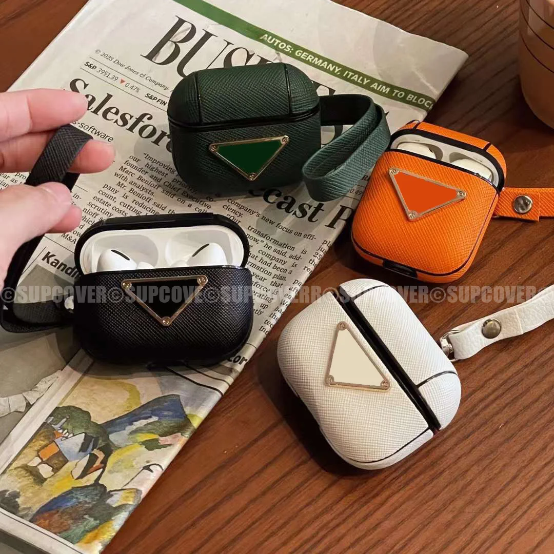 

Новый модный дизайнерский кожаный чехол для AirPods 1 2 3 Pro 2