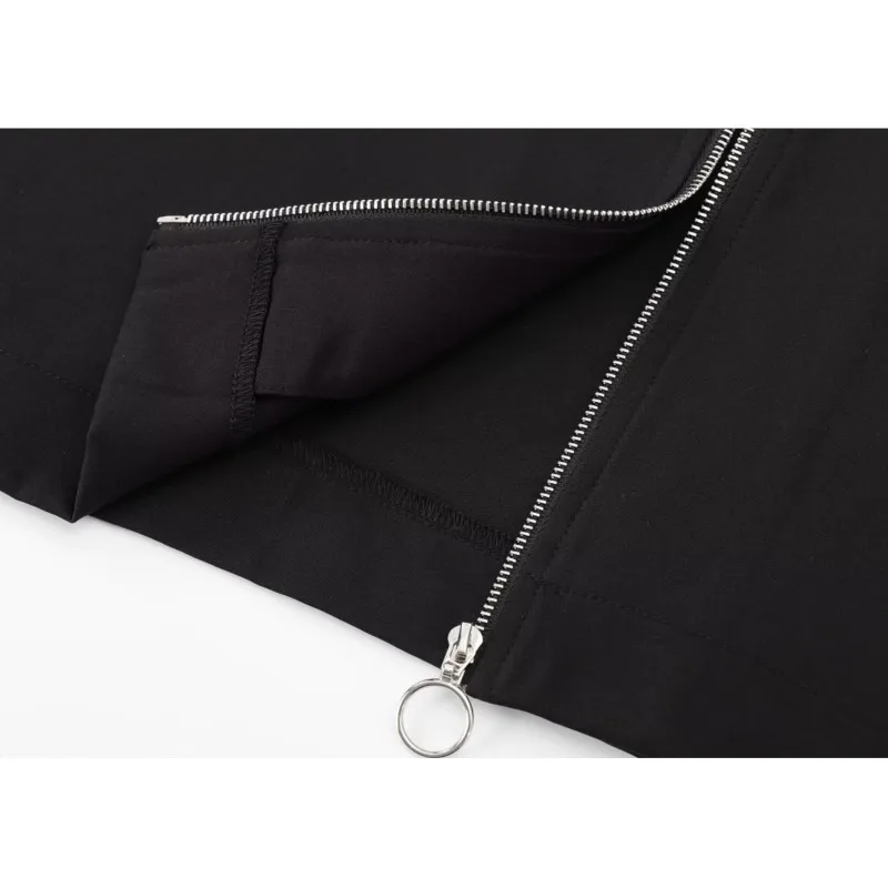 TRAF женская лоскутная короткая куртка одежда осенняя повседневная свободная