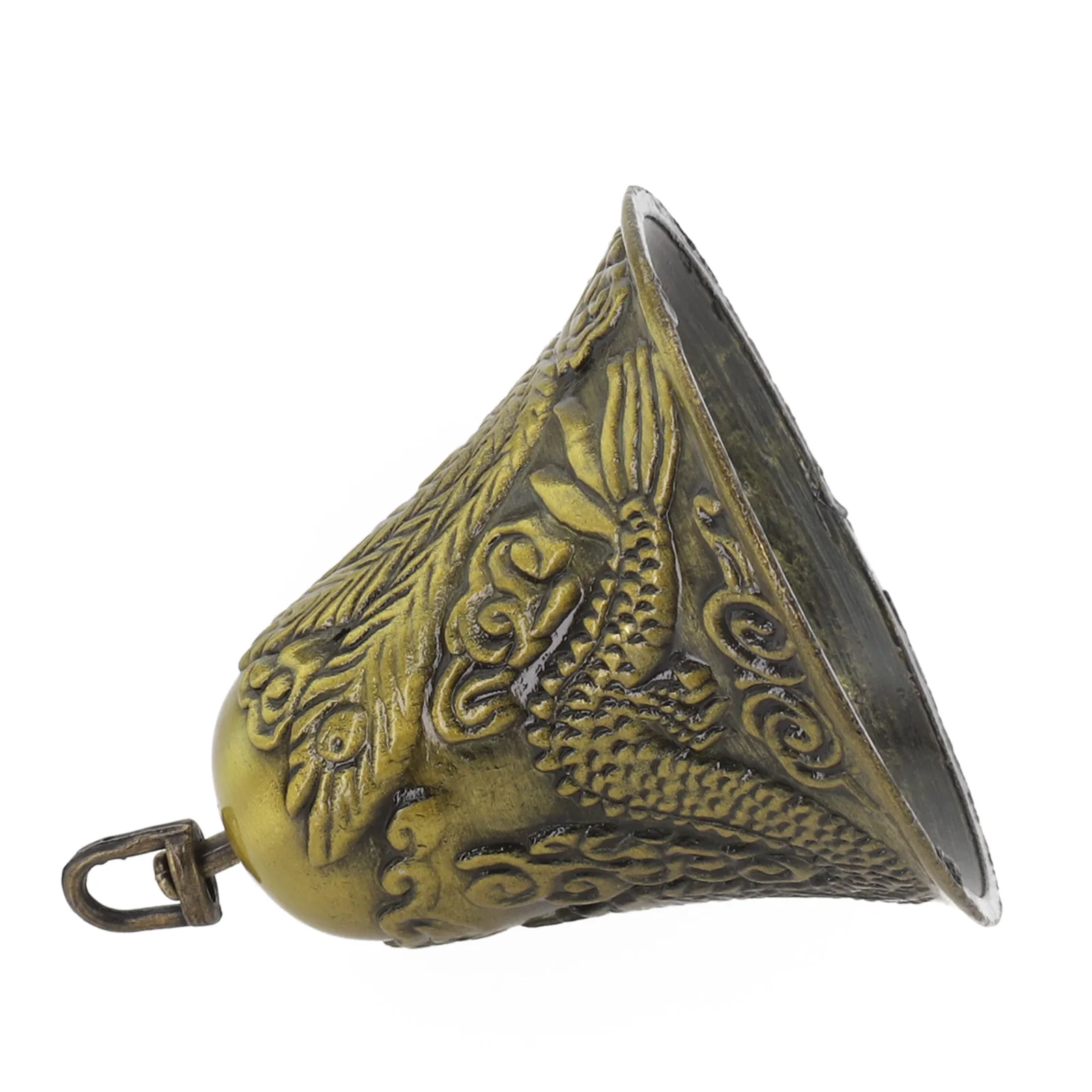 1 шт. винтажные латунные колокольчики с животными домашний дизайн в античном