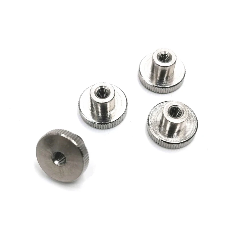 

831D Convenient Replacement Knurled Nut for Voron 3D Printer Parts Pack of 4 Stability Knurled Ensuring Secure Fastening