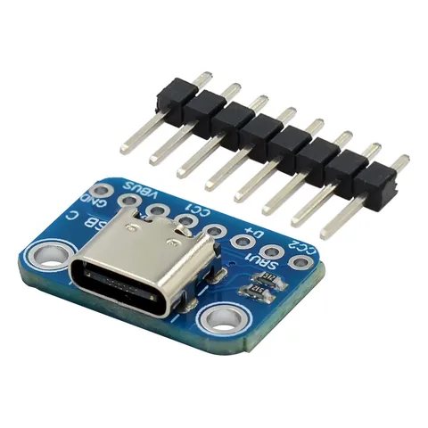 1/5/10pcs TYPE-C Female Test Board USB3.1 16P to 2.54 High Current Power Adapter Board Module for Arduino
