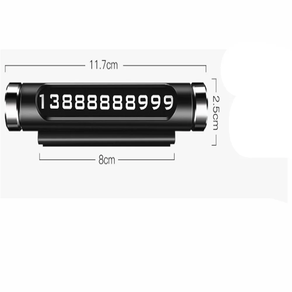 

Карточка с номером временной парковки для Jeep Cherokee 5 KL KK Commander Grand Cherokee 4 WK2, автомобильные аксессуары