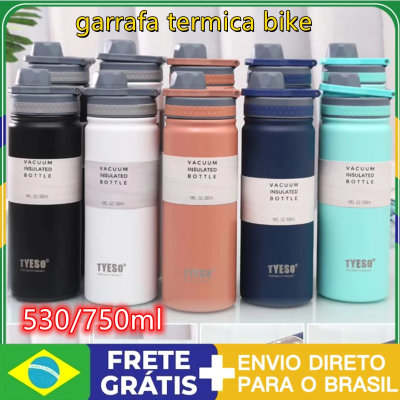 

Термобутылка для велосипеда, портативная герметичная термобутылка для велосипеда, для улицы, для фитнеса, для студентов, бутылка для воды 530...