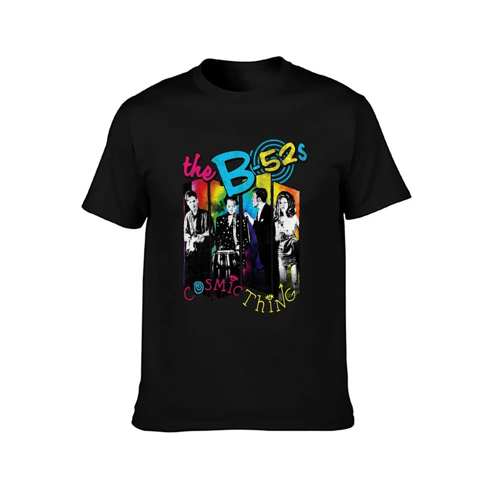 The B-52S Cosmic Thing For Concert Tour подарок для фанатов футболка с аниме мужские футболки