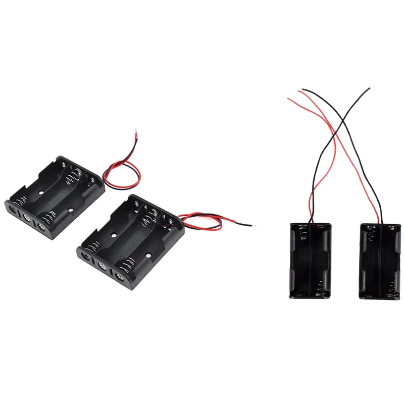 

4 шт., пластиковые батарейки 3X1,5 в AA и 4 X AA 6 в