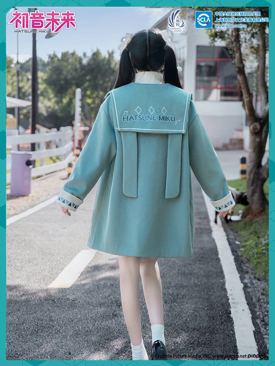 2024 оригинальное пальто Хацунэ Мику куртка женское зимнее JK униформа Vocaloid