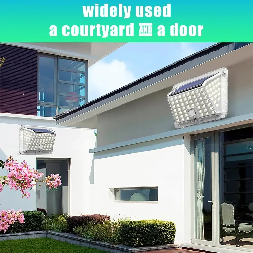 Уличный водонепроницаемый садовый светильник на солнечной батарее