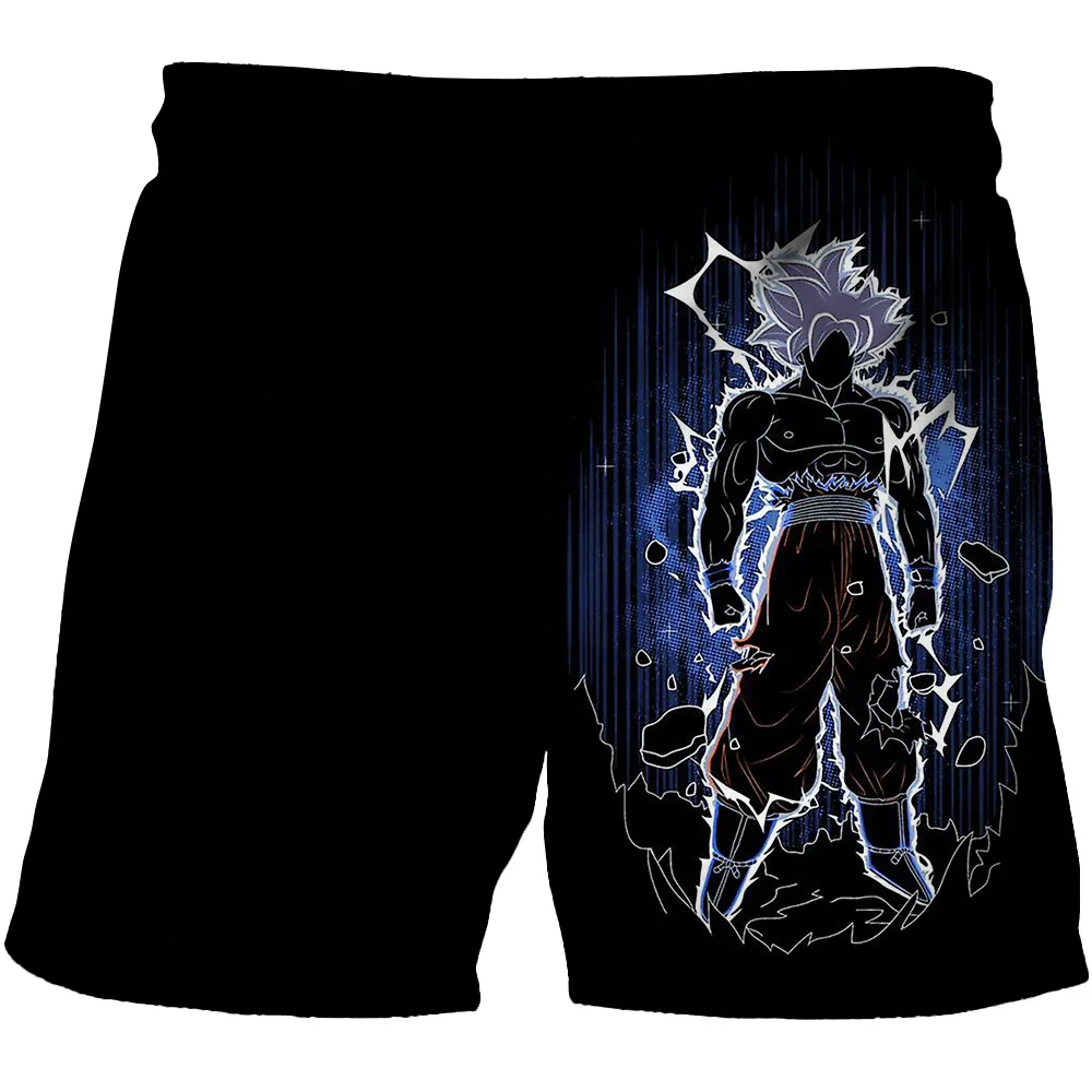 

Dragon Ball Shorts Men Goku Children's Summer Clothes Baby Boys Beach Pants Trousers 3D Printing Cartoon Shorts Quick Drying