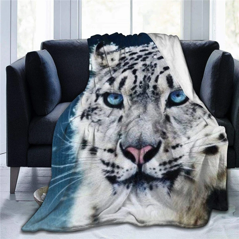 

Vivid Animal Tiger 3D Printed Fleece Blankets for Beds Sofa Quilt Sleep Nap Cover Bedspread Sherpa Throw Blanket Adult Kids Gift