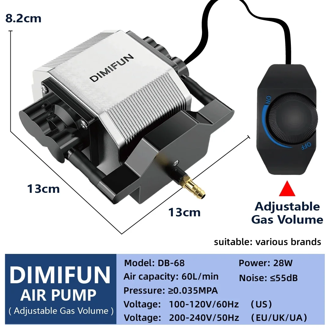 28 Вт высокоскоростной мощный воздушный компрессор вспомогательный насос для