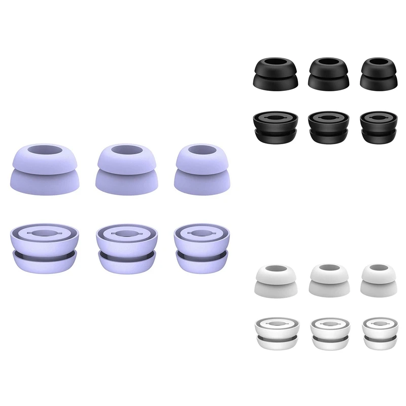 

Новинка, 3 пары силиконовых наушников, противоскользящие удобные наушники для Samsung Galaxy Buds Pro