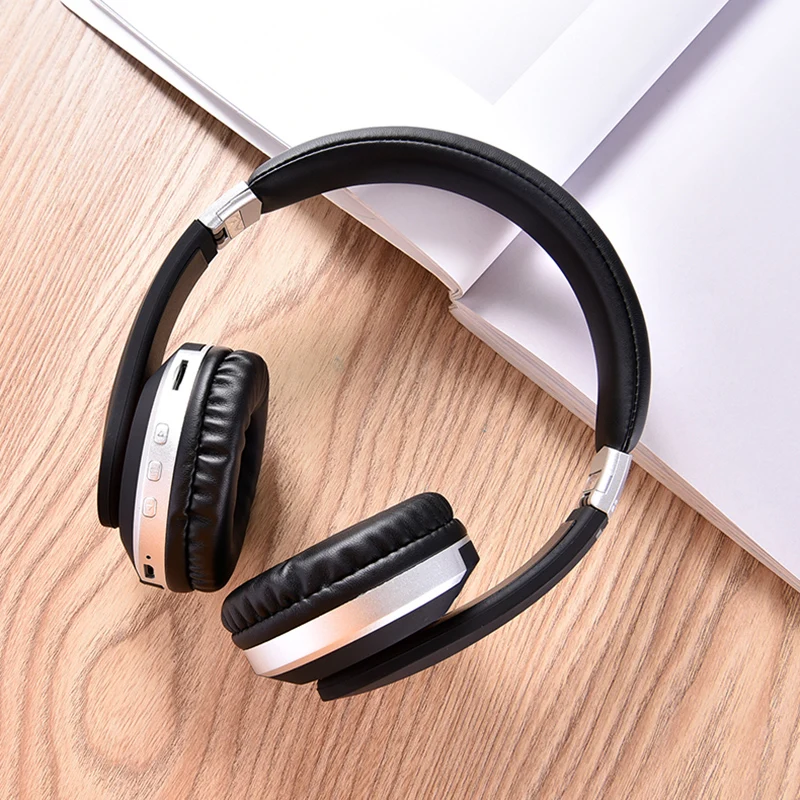 

Новинка 2022, Беспроводная Bluetooth-гарнитура, складные стереонаушники, игровые наушники с микрофоном, поддержка карт для IPad Phone 018