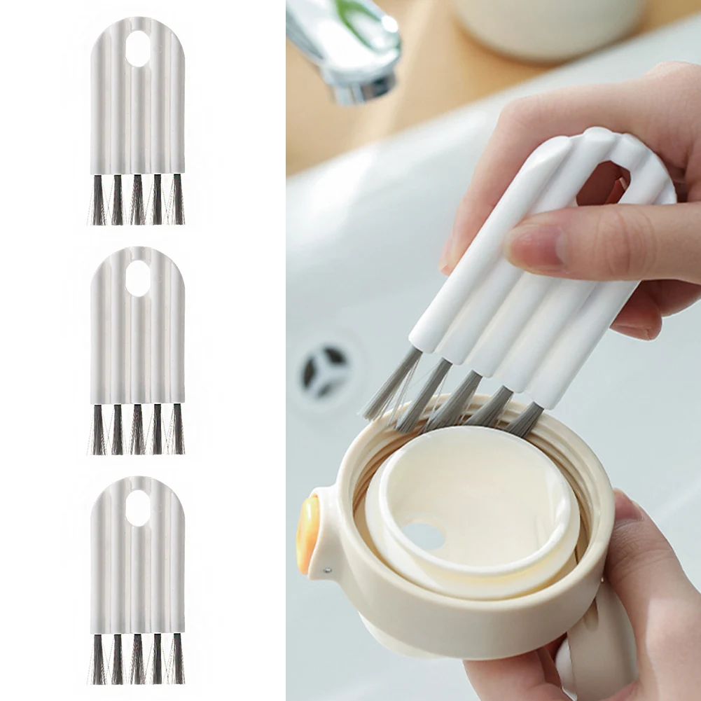 

Kitchen Cleaning Brush Insulation Cup Cover Gap Brush Bathroom Window Clean Groove Tool Remove Dead Corners Accessories Set