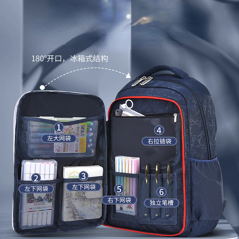 Waterproof Children‘s School Bags for Boys Girls backpack Kids Orthopedic schoolbag kids Primary school Backpack mochila escolar
