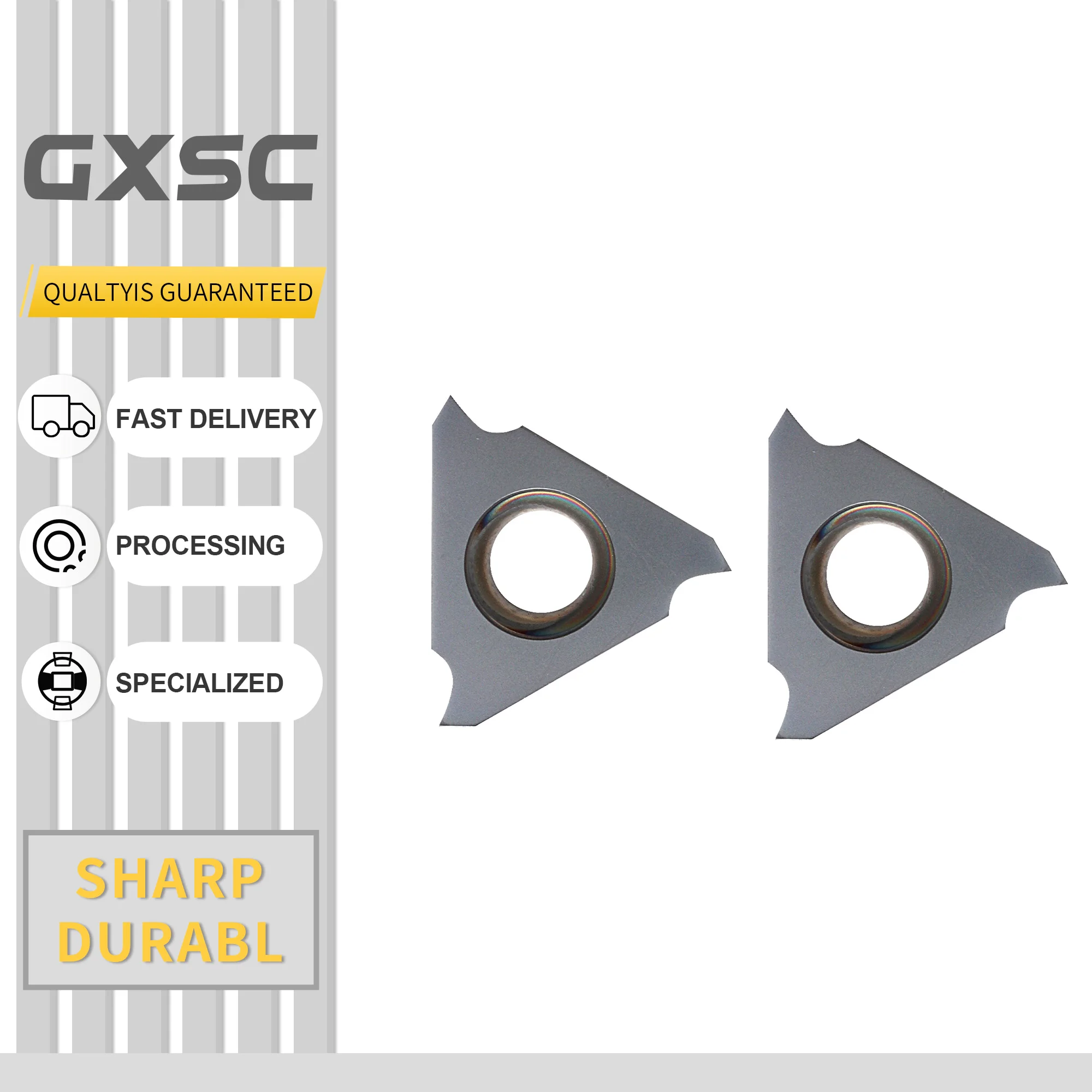 

TGF32R TGF32L 160 165 170 175 180 190 195 200 210 215 220 GX9060 CNC lathe Grooving inserts carbide cutting tools Groove cutter