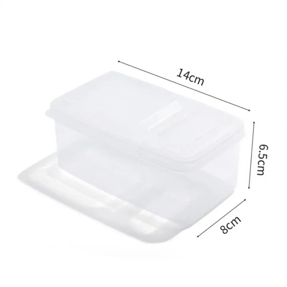 Герметичный штабелируемый ящик для хранения продуктов пластиковый стабильный