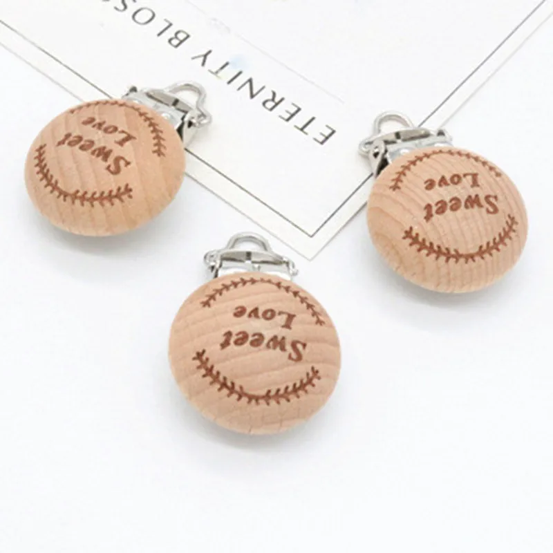 5 шт. детские деревянные зажимы для пустышки 29 мм |