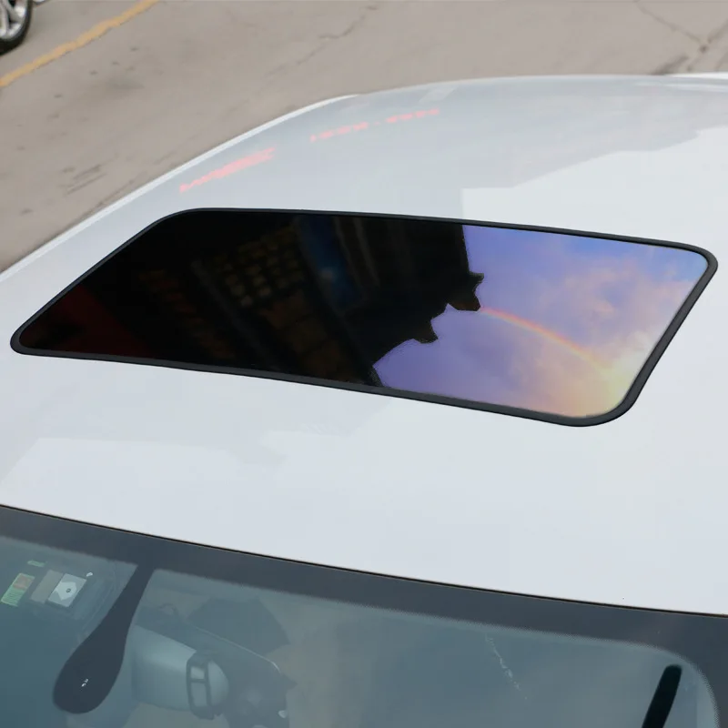 

Car Simulation Panoramic False Window Film Roof Film Color Change Personalized Car Sticker Glossy Car Roof Vinyl Film Stickers