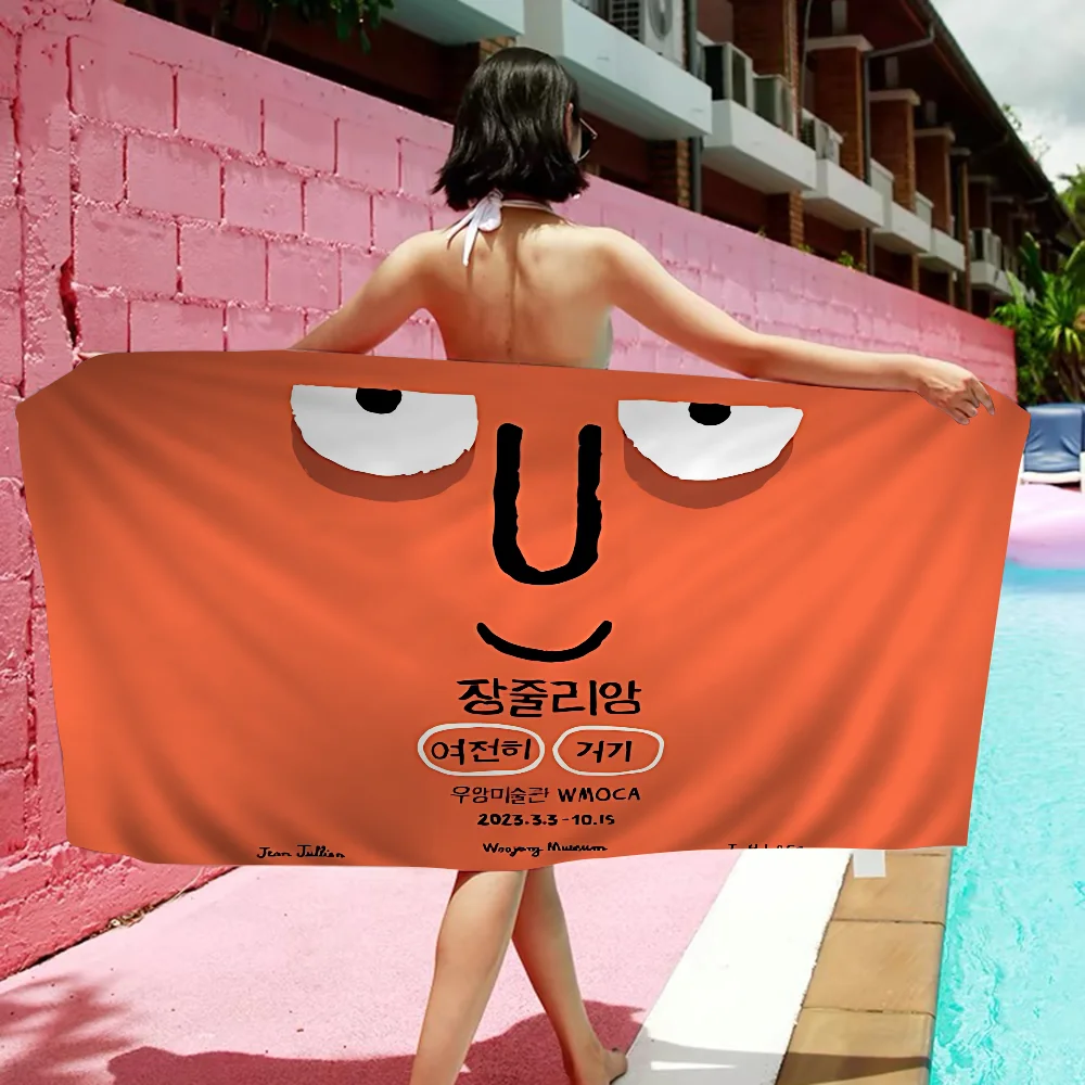 Микрофибра полотенце Art J-Jean J-Jullien
