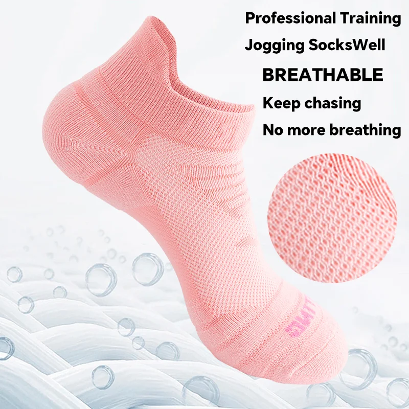 YUPAO Cotton Man Sports Socks Short Style Breathable Women Professional Marathon Fitness Socks Anti Odor Sweat Absorption