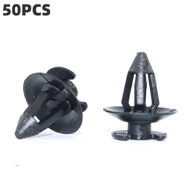 

20/50 шт., фиксатор внутренней обшивки дверной панели, нейлоновые черные зажимы для VW Volkswagen Audi Ford 823867299 Для BMW