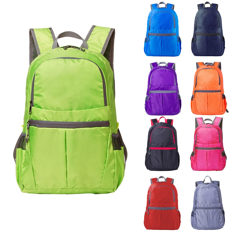 

25L Lightweight Backpack Ultralight Packable Foldable Rucksacks Outdoor Travel Hiking Kids Men Women Small Mini Waterproof Bag