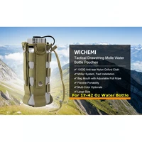 0 5l 2 5l molle water botttle pouch tactical gear adjustable drawstring kettle bag military bottle holder outdoor camp water bag