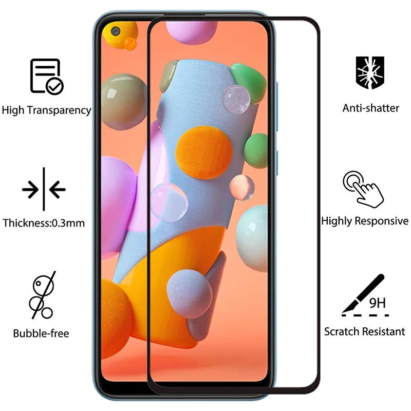 

Защитный экран 9d, чехол из закаленного стекла для samsung a11, чехол на samsun galaxy a 11, 11a, защитный чехол для телефона samsunga11