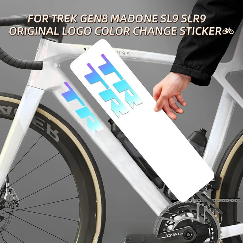 Фото Наклейки на раму велосипеда TREK Madone 8-го поколения SL9, виниловые наклейки для изменения цвета, комплект наклеек с логотипом. №1