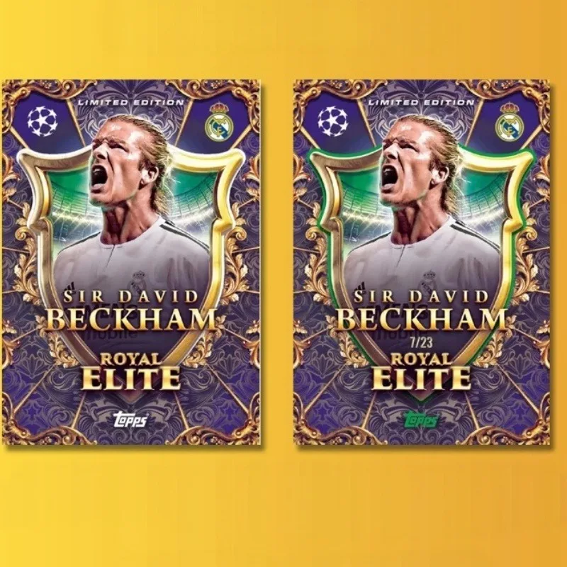 Фото Официальные оригинальные футбольные карточки Topps 2025-26 New Season UCC Match Attax Extra Champions League Series, подарок для фанатов, оригинальная коробка №3