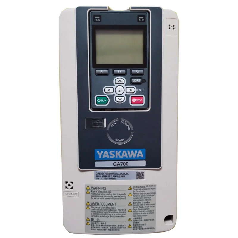 

Инвертор серии Yaskawa GA700 GA70B4038, инвертор 15 кВт
