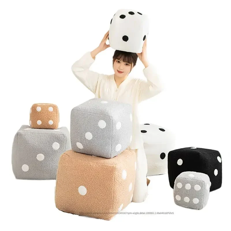 20/30/40 см креативные игральные кости серии плюшевые игрушки подушка забавные