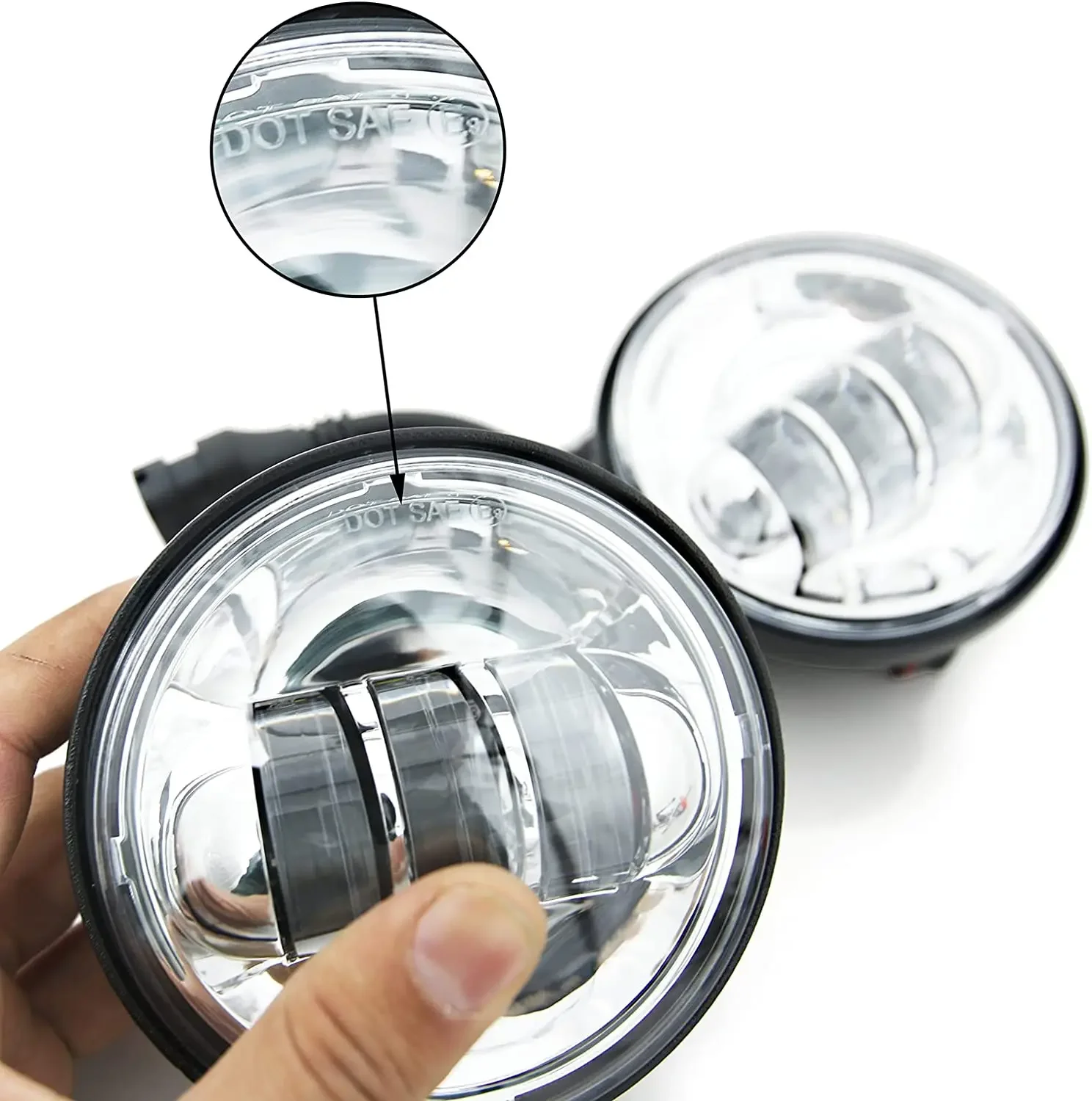 Вспомогательное точечное освещение для мотоцикла с жгутом проводов указатели