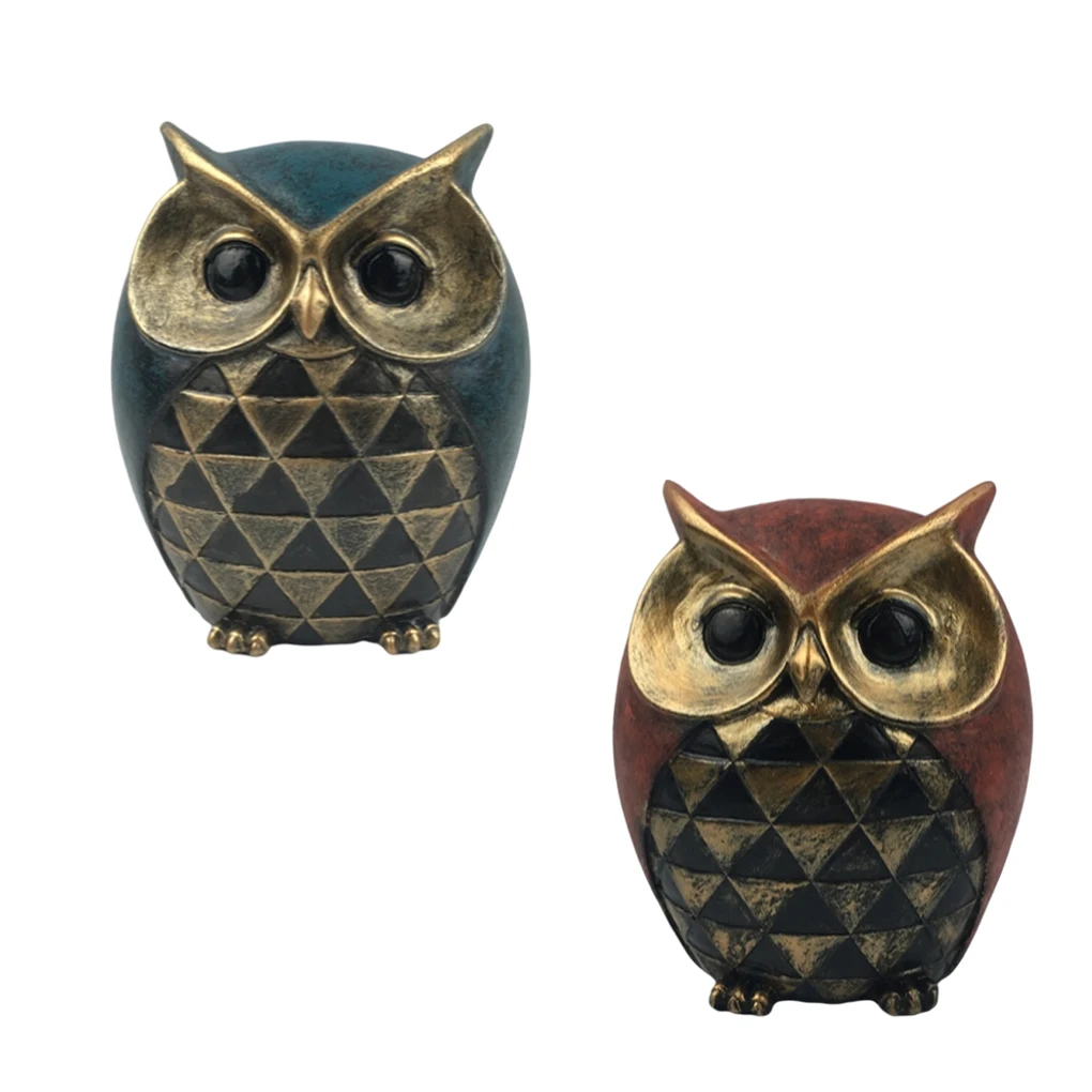 

Мини-статуэтка в виде животного из смолы, портативная статуэтка, Настольная настенная статуэтка, свадебный подарок на день рождения