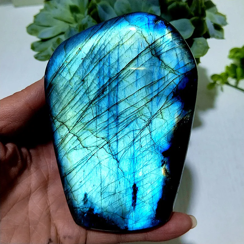 

Лабрадорит синий кристалл EBET