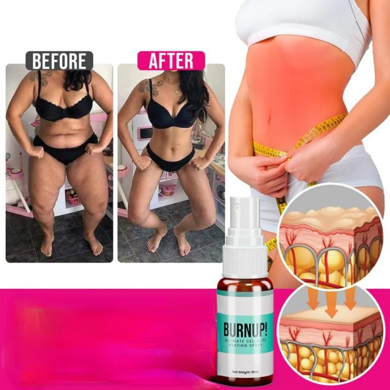 

1PCS Slimming Essential Oil Spray Beauty Slimming Liquid Belly And Thigh Fat Removal Fast Fat Burning Weight Loss Products