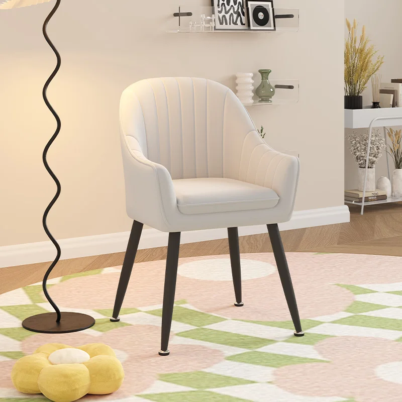 

Modern Arm Luxury Dining Chairs Living Room Armchair White Dining Chairs Vanity Sedie Pranzo Moderne Furniture Dining Room47