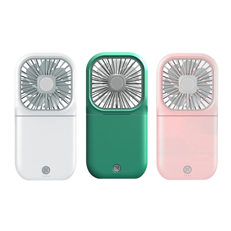 

Foldable Power Bank Fan Adjustable Speed USB Rechargeable Battery Cooling Fan For Indoor And Outdoor Travel