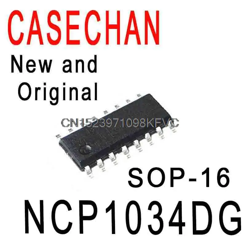 5 шт., новые и оригинальные светодиодные лампы NCP1034DR2G NCP1034 SOP-16