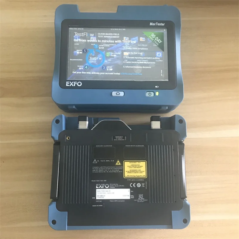 Новый оригинальный телефон EXFO MAX-730C-SM2 PON/METRO OTDR 1310/нм Live нм три длины волны с