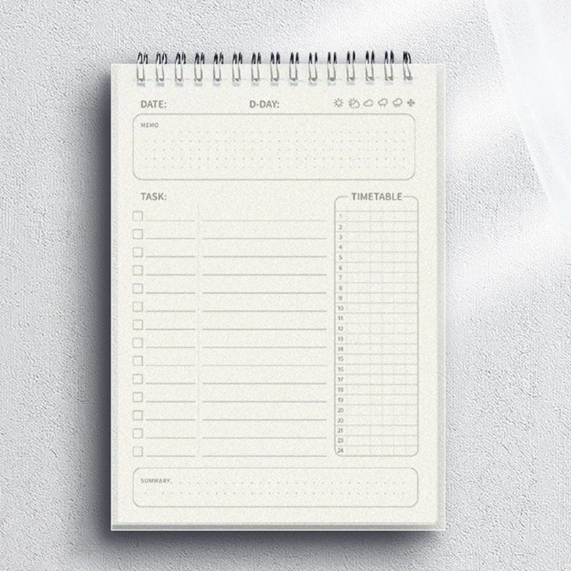 Ежедневник-еженедельник-планировщик водонепроницаемая полипропиленовая