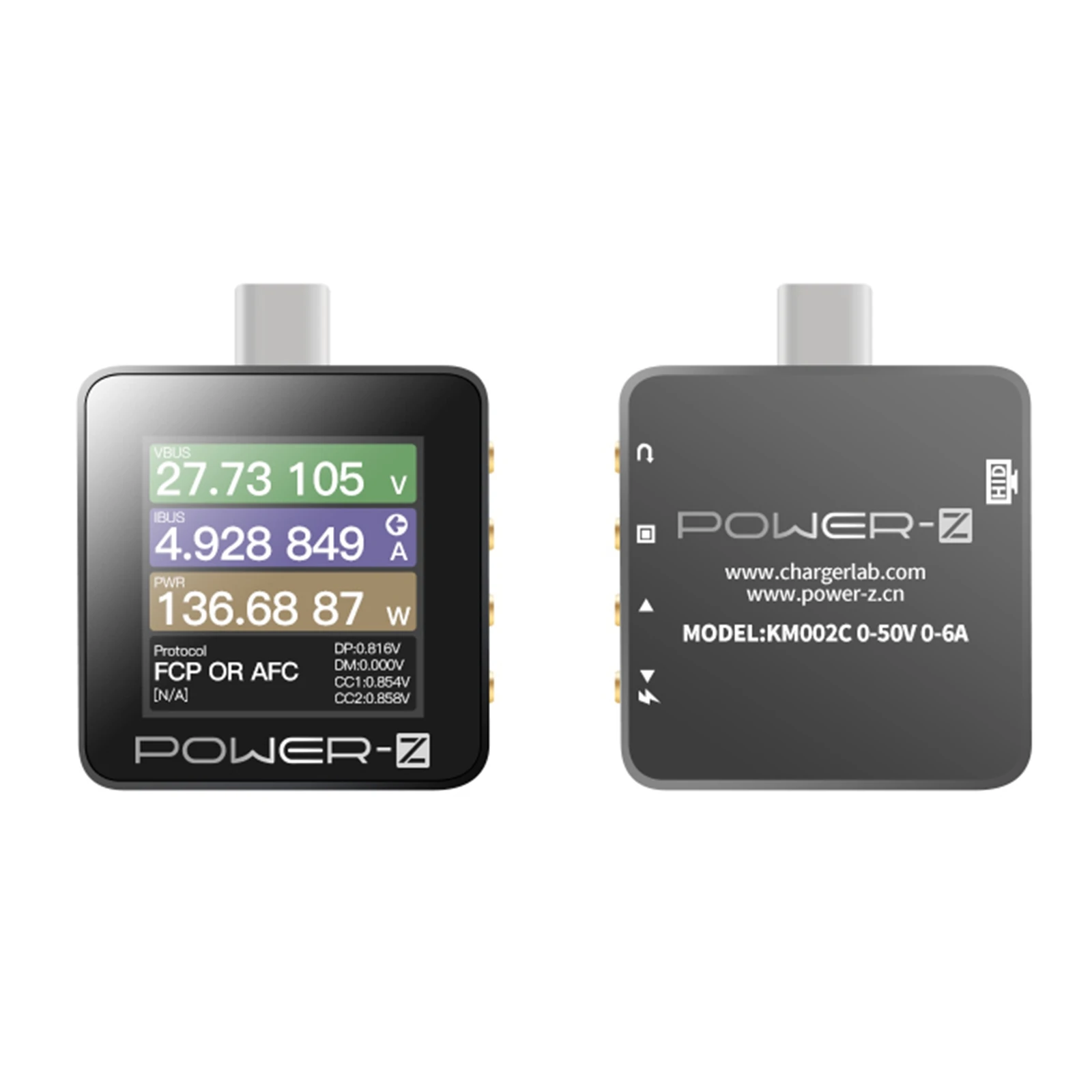 

Устройство для тестирования зарядного устройства Power Z KM002C 0-50V 0-6A PD3.1 инструмент для ремонта мобильного телефона 48V Type-C