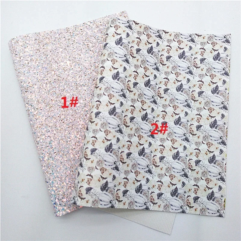 Светильник фиолетовые блестящие кожаные листы страусиные цветы тисненые из