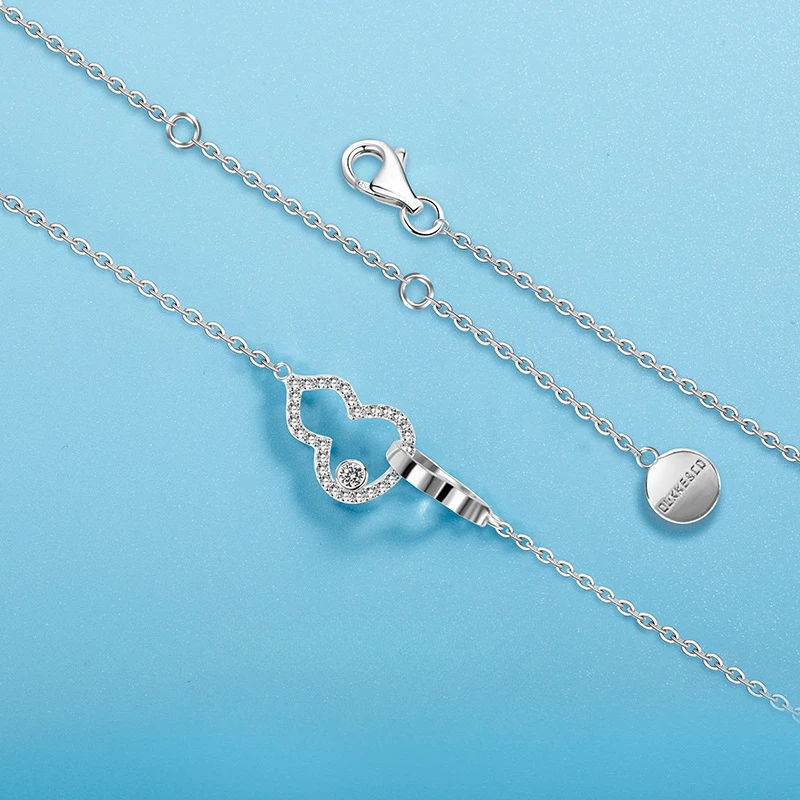 Стерлингового серебра пара нишевая цепочка на ключицы новая ювелирная подвеска