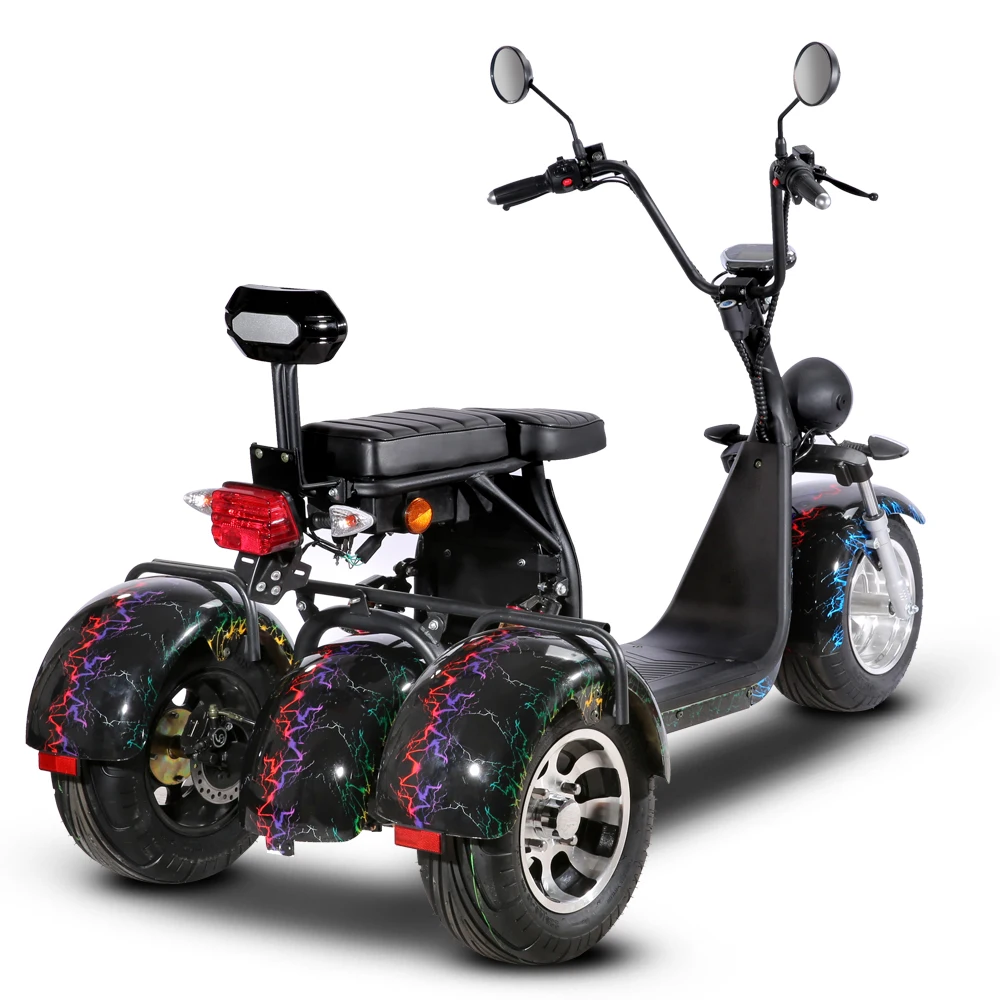 

High-quality mass engineering direct Eec Chopper Three Wheel Electric Scooter Motorcycle