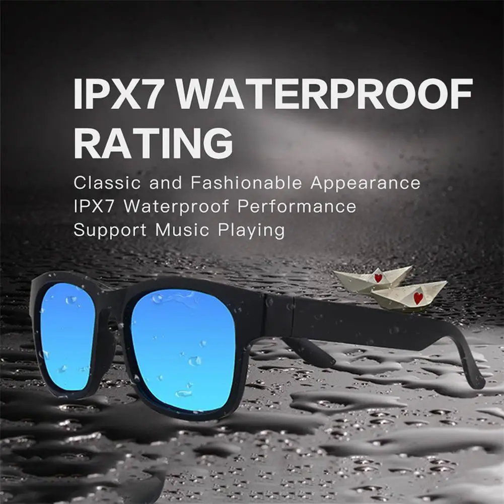 

A12 Bluetooth-compatible 5.0 Sunglasses Headphones 3in1 Smart Glasses With Microphone Sports Waterproof Wireless Stereo Speaker
